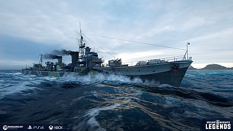画像ギャラリー No.012のサムネイル画像 / 「World of Warships: Legends」の最新アップデート情報が公開。峯風,初春など日本駆逐艦がツリーに登場