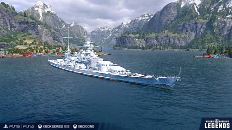 画像ギャラリー No.005のサムネイル画像 / 「World of Warships: Legends」,アップデートに伴う年末年始限定イベントの新情報を公開