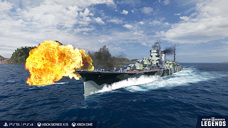 画像ギャラリー No.007のサムネイル画像 / 「World of Warships: Legends」,アップデートに伴う年末年始限定イベントの新情報を公開