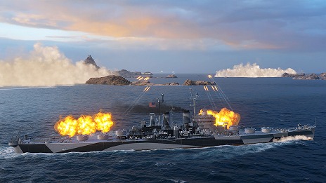 画像ギャラリー No.007のサムネイル画像 / 「World of Warships: Legends」,映画「ゴジラvsコング」とのコラボ要素を含む大型アップデートが実装。両雄をイメージしたオリジナルTier V戦艦も登場