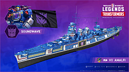 画像集#002のサムネイル/「World of Warships: Legends」，“トランスフォーマー”とのコラボ第2弾が9月6日より実施