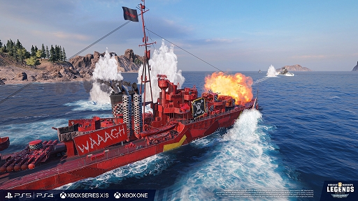 画像ギャラリー No.005のサムネイル画像 / 「World of Warships: Legends」,アップデート3.8を実装。Warhammer 40,000とのコラボ第2弾と,叡智の源泉キャペーンが開始