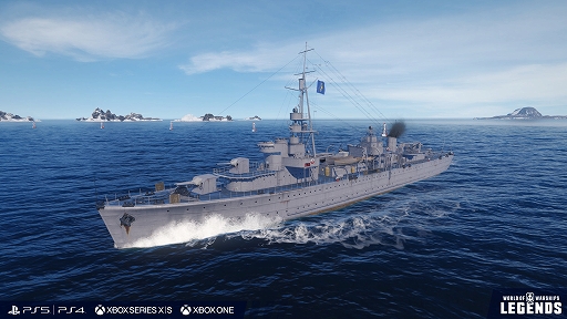 画像集#003のサムネイル/「World of Warships: Legends」，新アップデート実施。日本の計画艦“妙義”とパン・ヨーロッパの艦隊が登場