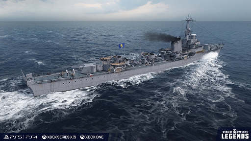 画像集#006のサムネイル/「World of Warships: Legends」，新アップデート実施。日本の計画艦“妙義”とパン・ヨーロッパの艦隊が登場
