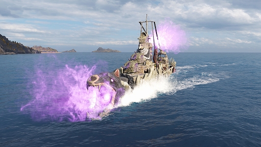 画像集 No.002のサムネイル画像 / 「World of Warships: Legends」，ハロウィーンアップデートの情報を公開
