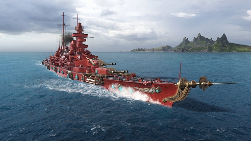 画像集 No.006のサムネイル画像 / 「World of Warships: Legends」，ハロウィーンアップデートの情報を公開