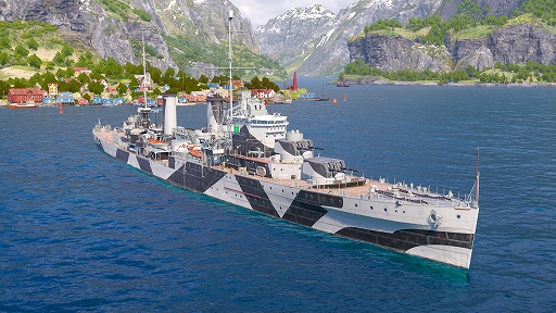 画像集 No.009のサムネイル画像 / 「World of Warships: Legends」，ハロウィーンアップデートの情報を公開