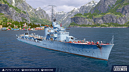 画像集 No.004のサムネイル画像 / 「World of Warships: Legends」，イタリア駆逐艦ツリーがアーリーアクセスに登場。ドイツ巡洋艦“エギル”も参戦
