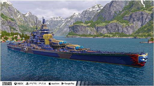 画像ギャラリー No.004のサムネイル画像 / 「World of Warships: Legends」,西遊記がテーマの春節イベントを本日より開催。艦艇Tier VIIプレミアム巡洋艦Wukongが登場