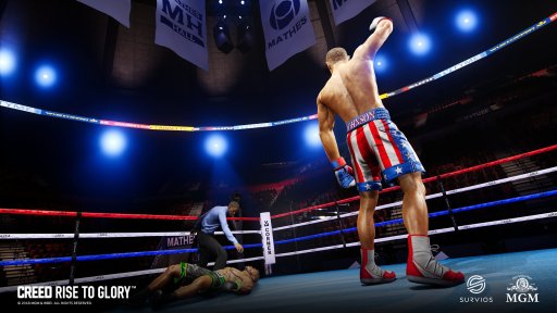 ë̵VRθߡSurvios Virtual Reality ArvcadeפָꥪץVRܥ󥰡Creed: Rise to Gloryפ򤵤äͷǤ