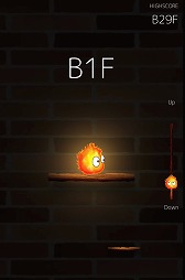 画像ギャラリー No.003のサムネイル画像 / アクションゲーム「炎上!! 火の玉ジャンプ!!」，iOS/Android版が配信