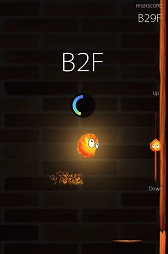 画像ギャラリー No.004のサムネイル画像 / アクションゲーム「炎上!! 火の玉ジャンプ!!」，iOS/Android版が配信