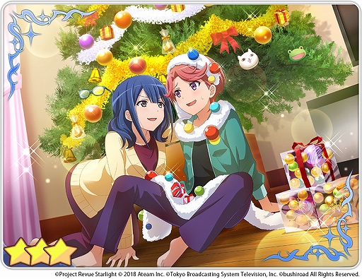 画像ギャラリー No.009のサムネイル画像 / 「少女☆歌劇」,★3舞台少女などが獲得できるクリスマスイベントが開催。スタァジェムがもらえるキャンペーンも