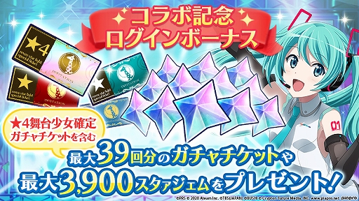 画像ギャラリー No.002のサムネイル画像 / 「スタリラ」,「初音ミク」とのコラボイベントが開催。コラボキャラや限定アイテムが登場