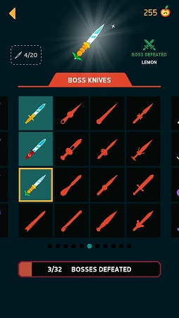 ���������꡼ No.006�Υ���ͥ������ / ������ꤲ�ʥ��դ򸫤��Ĥ���������������󥲡����Knife Hit�פ�Ҳ𤹤�֡ʤۤܡ��������ޥۥ������̿�����1750��