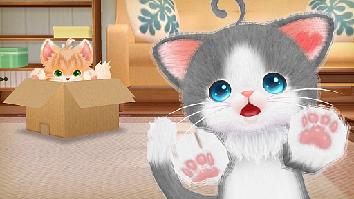 画像ギャラリー No.005のサムネイル画像 / 「ネコ・トモ」最新情報公開。今回は序盤のストーリーやゲームの基本的な流れなど