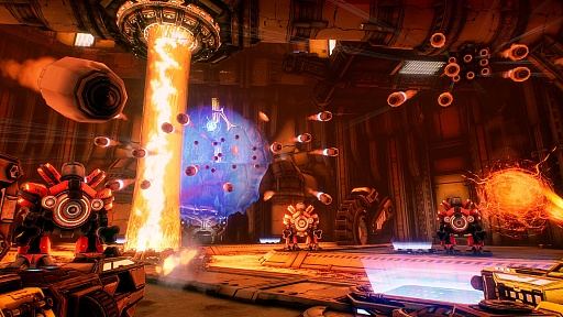 銃器を改造しまくれるローグ系fps Mothergunship のpc版が7月17日に配信開始 ガトリング銃身を生やし放題 砲弾も散弾も撃ち放題