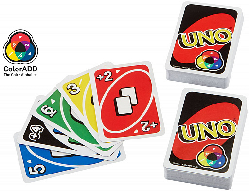 画像ギャラリー No.002のサムネイル画像 / 色覚障害者でも遊びやすい「ウノ カラーアッド」が7月上旬に発売