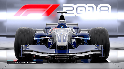 F1 2018סŵ2009 Brawn BGP-001ס2003 Williams FW25פΥȥ쥤顼