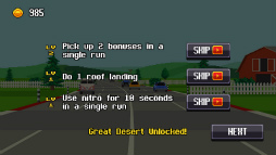 画像ギャラリー No.009のサムネイル画像 / 障害をハンドルさばきで切り抜けろ! スマホ向けレースゲーム「Retro Highway」を紹介する「(ほぼ)日刊スマホゲーム通信」第1763回