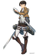 画像ギャラリー No.007のサムネイル画像 / 「イドラ ファンタシースターサーガ」,5月下旬に開催されるTVアニメ「進撃の巨人」コラボに登場する★5キャラ「リヴァイ」のイラストが公開