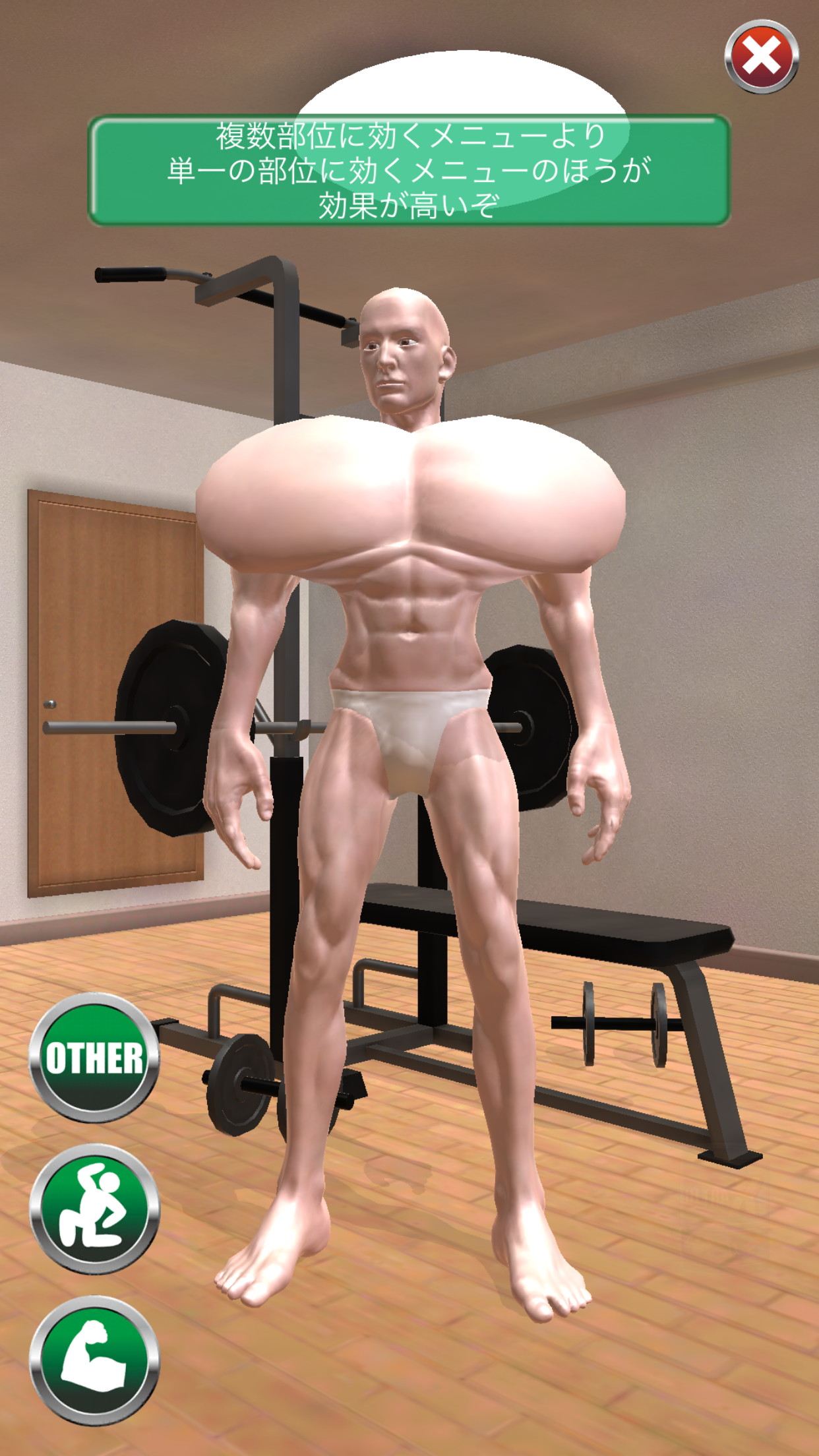 画像集 006 常識を越えた肉体改造がここにある 筋肉育成シミュレーション