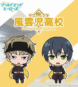 画像ギャラリー No.005のサムネイル画像 / 「ワールドエンドヒーローズ」,公式Twitterでミニキャライラストが公開