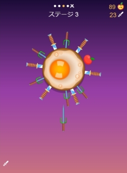 画像ギャラリー No.003のサムネイル画像 / アクションゲーム「華麗なるナイフ投げ」が「ゲームセンターNEO for スゴ得」に登場