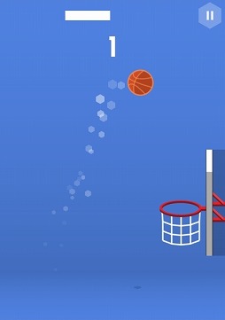 画像ギャラリー No.002のサムネイル画像 / 「ゲームセンターNEO for スゴ得」にて「タップタップバスケット」が配信。タップで手軽に遊べるバスケットゲーム