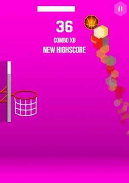 画像ギャラリー No.004のサムネイル画像 / 「ゲームセンターNEO for スゴ得」にて「タップタップバスケット」が配信。タップで手軽に遊べるバスケットゲーム