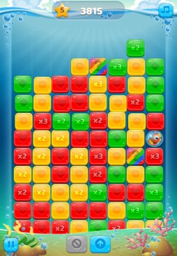 画像ギャラリー No.004のサムネイル画像 / 「ゲームセンターNEO for スゴ得」でパズルゲーム“海の中のおさかなパズル”が配信