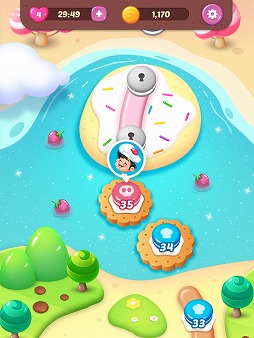 画像ギャラリー No.005のサムネイル画像 / 「パパのスイーツパズル」が“ゲームセンターNEO for スゴ得”で配信開始