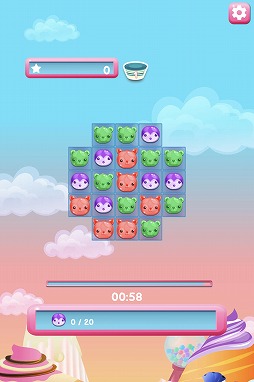 画像ギャラリー No.002のサムネイル画像 / ゲームセンターNEO for スゴ得,「ゼリーパズル」をリリース