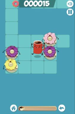 画像ギャラリー No.005のサムネイル画像 / 「コーヒードーナツパズル」をゲームセンターNEO for スゴ得で配信開始