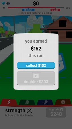 画像ギャラリー No.002のサムネイル画像 / タイミングを合わせてボールをカッ飛ばそう。バッティングゲーム「Baseball Boy!」を紹介する「(ほぼ)日刊スマホゲーム通信」第1778回