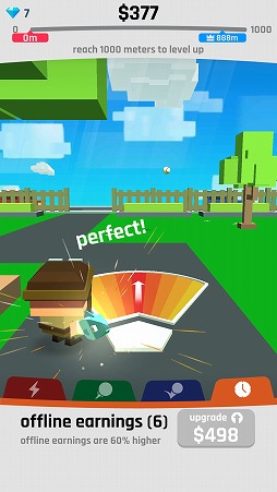 画像ギャラリー No.005のサムネイル画像 / タイミングを合わせてボールをカッ飛ばそう。バッティングゲーム「Baseball Boy!」を紹介する「(ほぼ)日刊スマホゲーム通信」第1778回