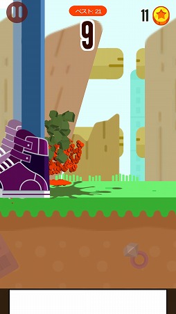 画像ギャラリー No.006のサムネイル画像 / そしてソーセージは走り出した。スマホ向けアクション「走れ、ソーセージ、走れ!」を紹介する「(ほぼ)日刊スマホゲーム通信」第1781回