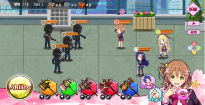 画像ギャラリー No.005のサムネイル画像 / 「Murder Maiden」,女の子3人組のチームを率いて戦うコマンドバトルRPGが本日から配信