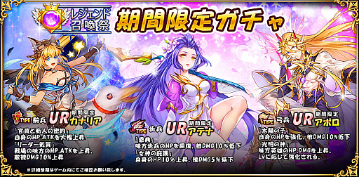 画像ギャラリー No.001のサムネイル画像 / 「スカイフォート・プリンセス」,期間限定ガチャ「レジェンド召喚祭」が開催