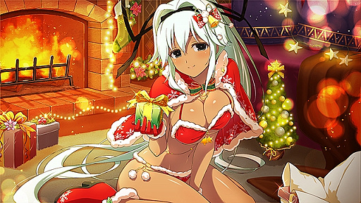 シノビマスター 閃乱カグラ NEW LINK」，クリスマスイベントでサンタ