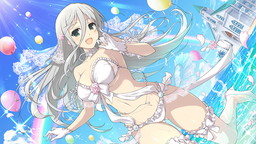 画像ギャラリー No.004のサムネイル画像 / 「シノビマスター 閃乱カグラ NEW LINK」,ウェディング水着の新カード6種が搭乗