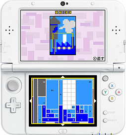 画像ギャラリー No.004のサムネイル画像 / ブロックを作って絵を完成させるパズルゲーム「スクエアピクト Block-a-Pix」が本日から配信