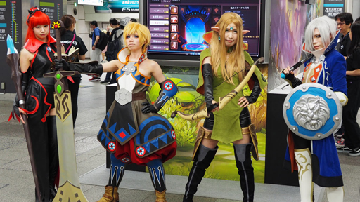 画像ギャラリー No.001のサムネイル画像 / 「ドラゴンネストM」日本最速体験会をレポート。コミケ帰りの週末は,秋葉原で痛快コンボアクションを試してみては?