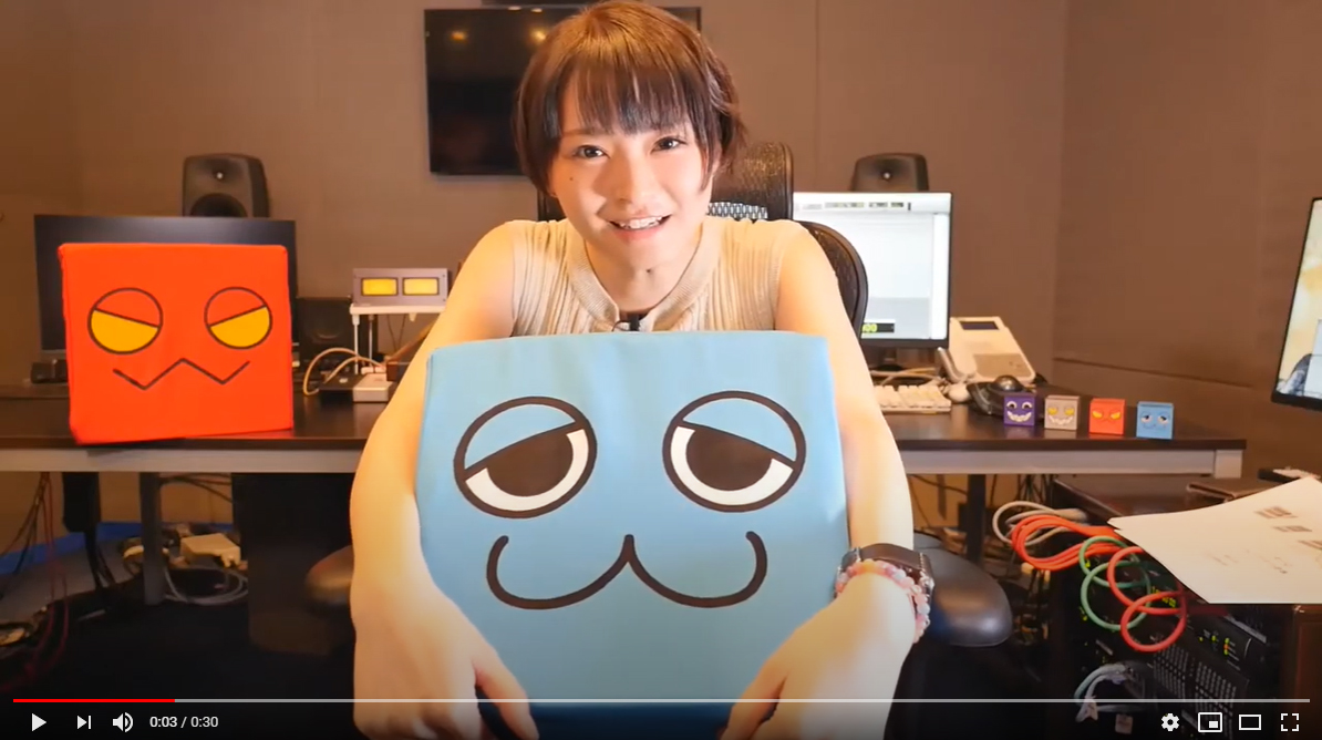 画像集 002 シカッq が本日配信開始 声優 井澤詩織さんのお祝いコメント
