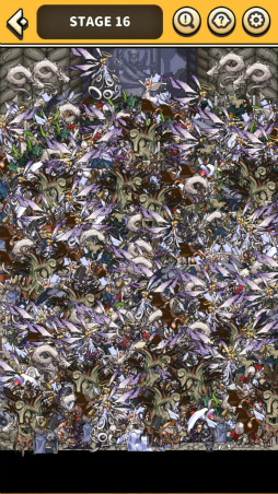 画像ギャラリー No.007のサムネイル画像 / どこにいる? スマホ向けモンスター探し「女神様にこき使われてレアモンを探しています。」を紹介する「(ほぼ)日刊スマホゲーム通信」第1798回