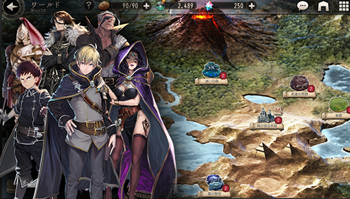 画像ギャラリー No.002のサムネイル画像 / 「ゴエティアクロス」,ニコニコアプリ版が2019年秋に登場予定