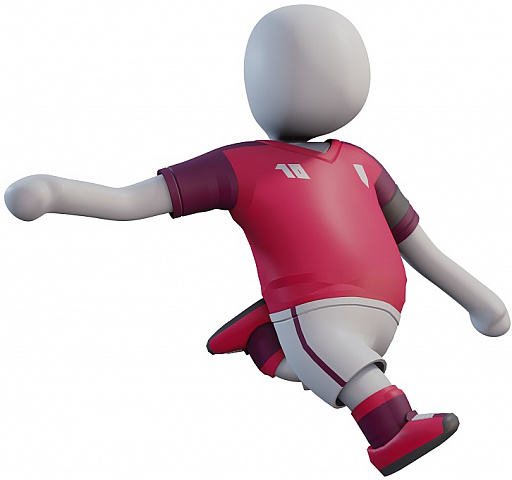 画像ギャラリー No.002のサムネイル画像 / 「ヒューマン フォール フラット」パッケージ版の限定スキンはサッカーとレフリー