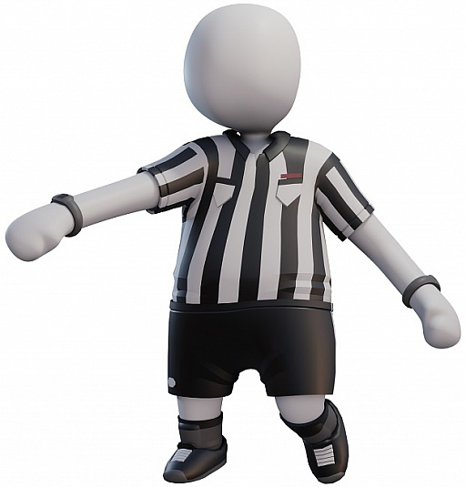 画像ギャラリー No.004のサムネイル画像 / 「ヒューマン フォール フラット」パッケージ版の限定スキンはサッカーとレフリー