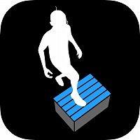 画像ギャラリー No.001のサムネイル画像 / 踏み台昇降運動を楽しめるアプリ「超音速踏み台昇降」が配信スタート