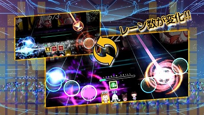 画像ギャラリー No.002のサムネイル画像 / リズムゲーム「TAPSONIC TOP」,iOS/Android版が配信スタート